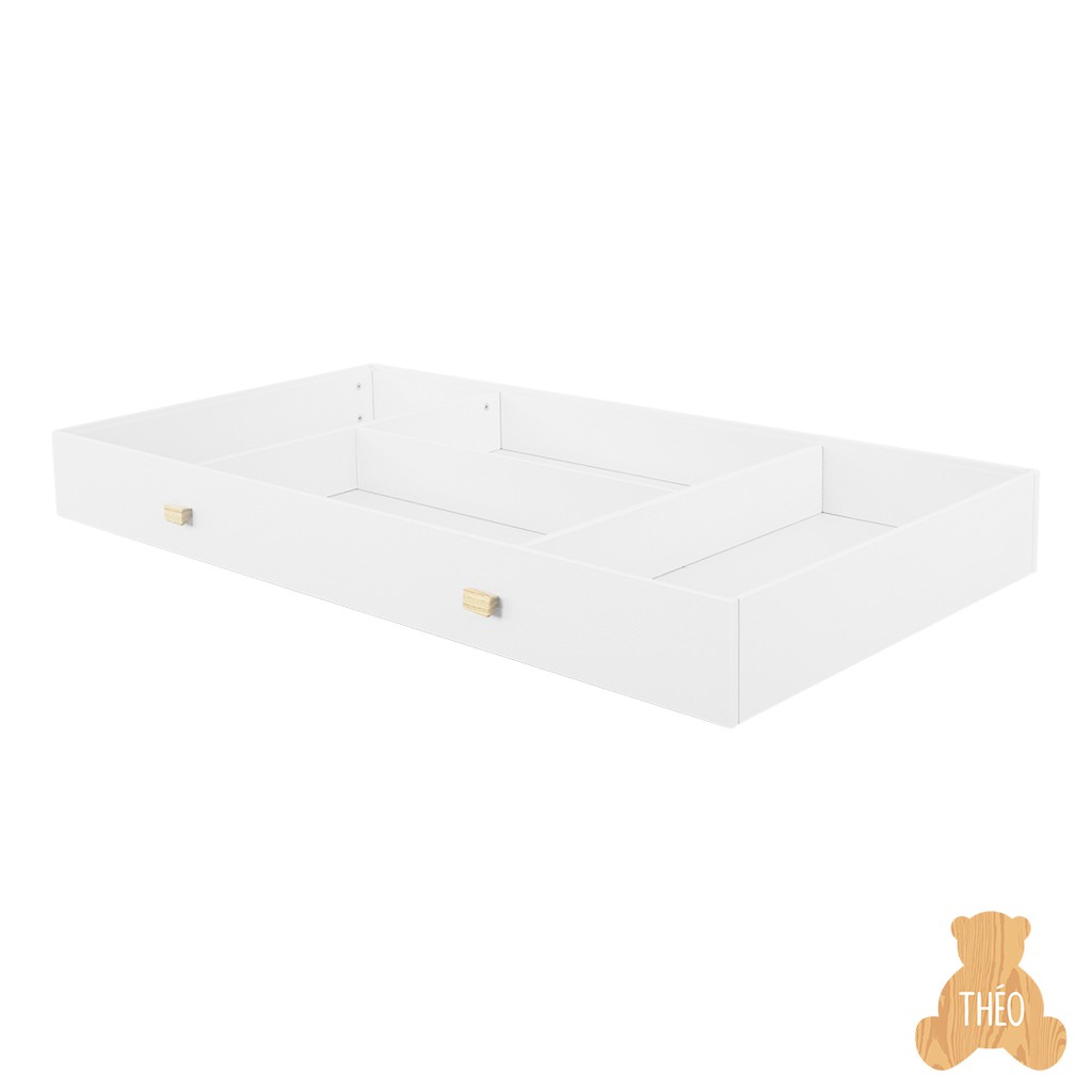 THEO MARELIE BED DRAWER trundle NEIGE COLOUR / LACI TEMPAT TIDUR