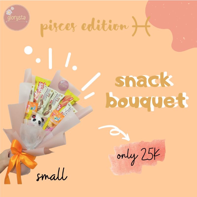 

Snack Bouquet murah edisi zodiak pisces