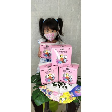 Masker Duckbill 3Dmask BTS  PremMix/MotifAnak