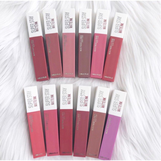 MURAH (1LUSIN) LIPCREAM MAYBELLINE SUPER STAY