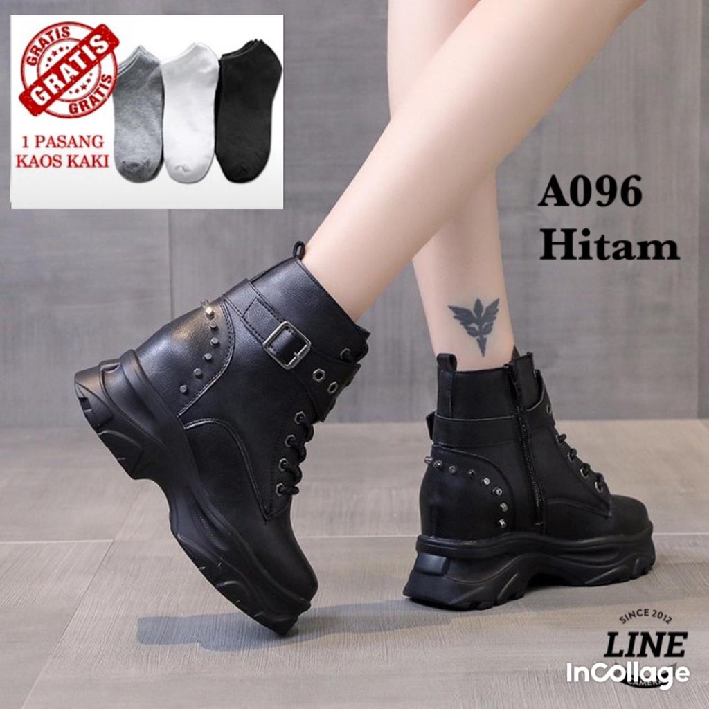 SEPATU WEDGES WANITA   FASHION KOREA A096