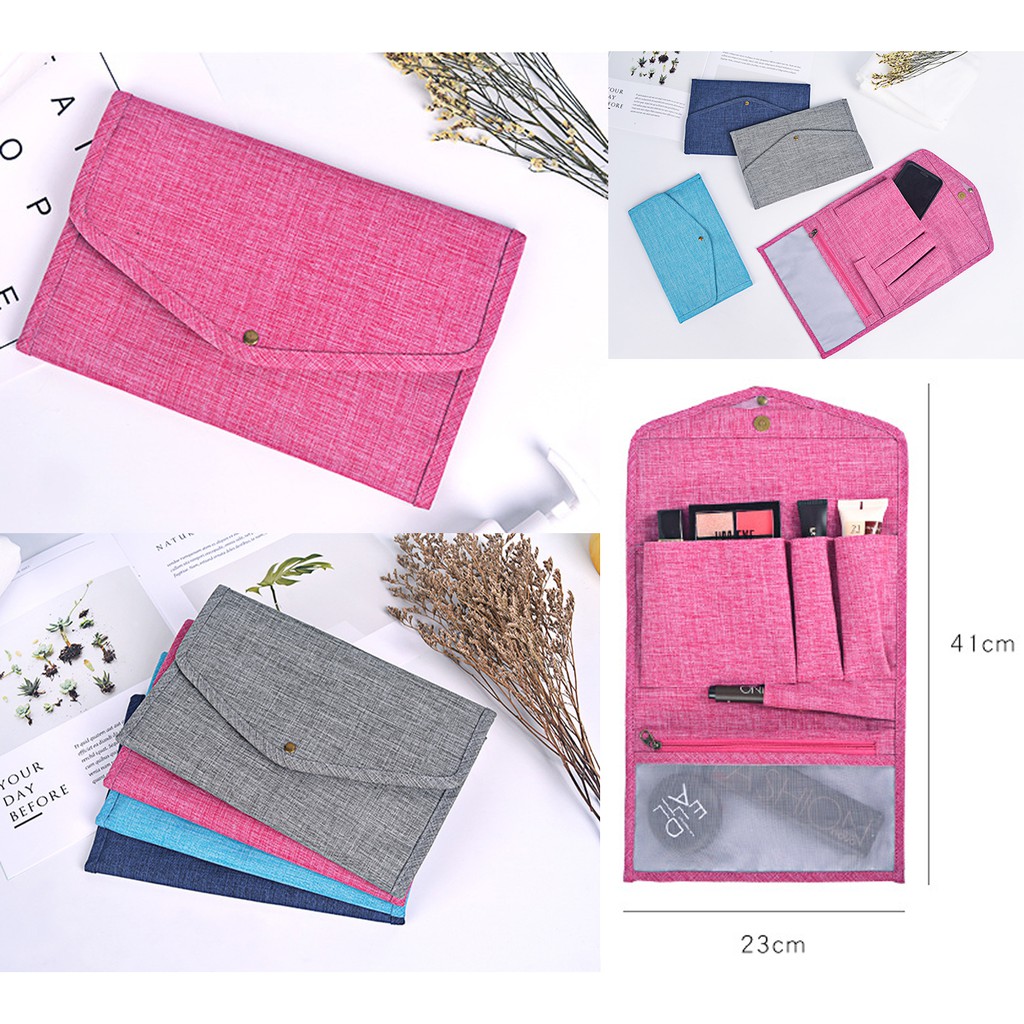 Dompet Tangan Makeup Kosmetik Gantung HK Clutch