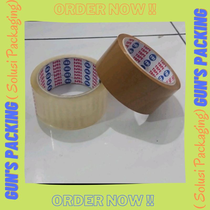 

Lakban Opp tape 45mm x 55Y x 45mic - the best price