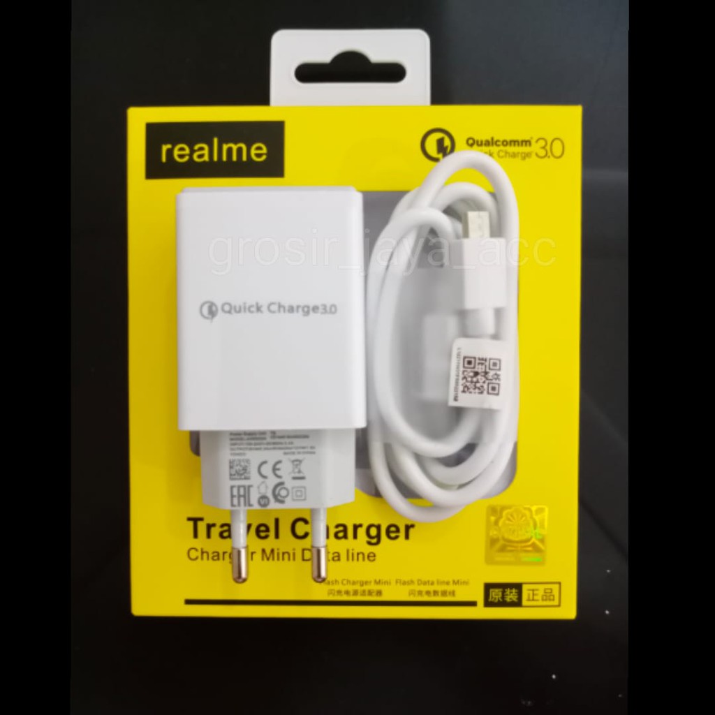 Charger Casan Realme 3A AK933 Quick Turbo Original 100% Realme x C1 C2 5PRO 3PRO 2 3 5 Qualcomm 3.0 fast chargin