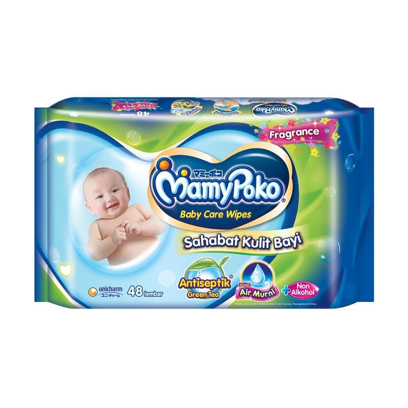 Mamypoko Wipes AntiSeptic Parfum 48s Tisu Basah Bayi