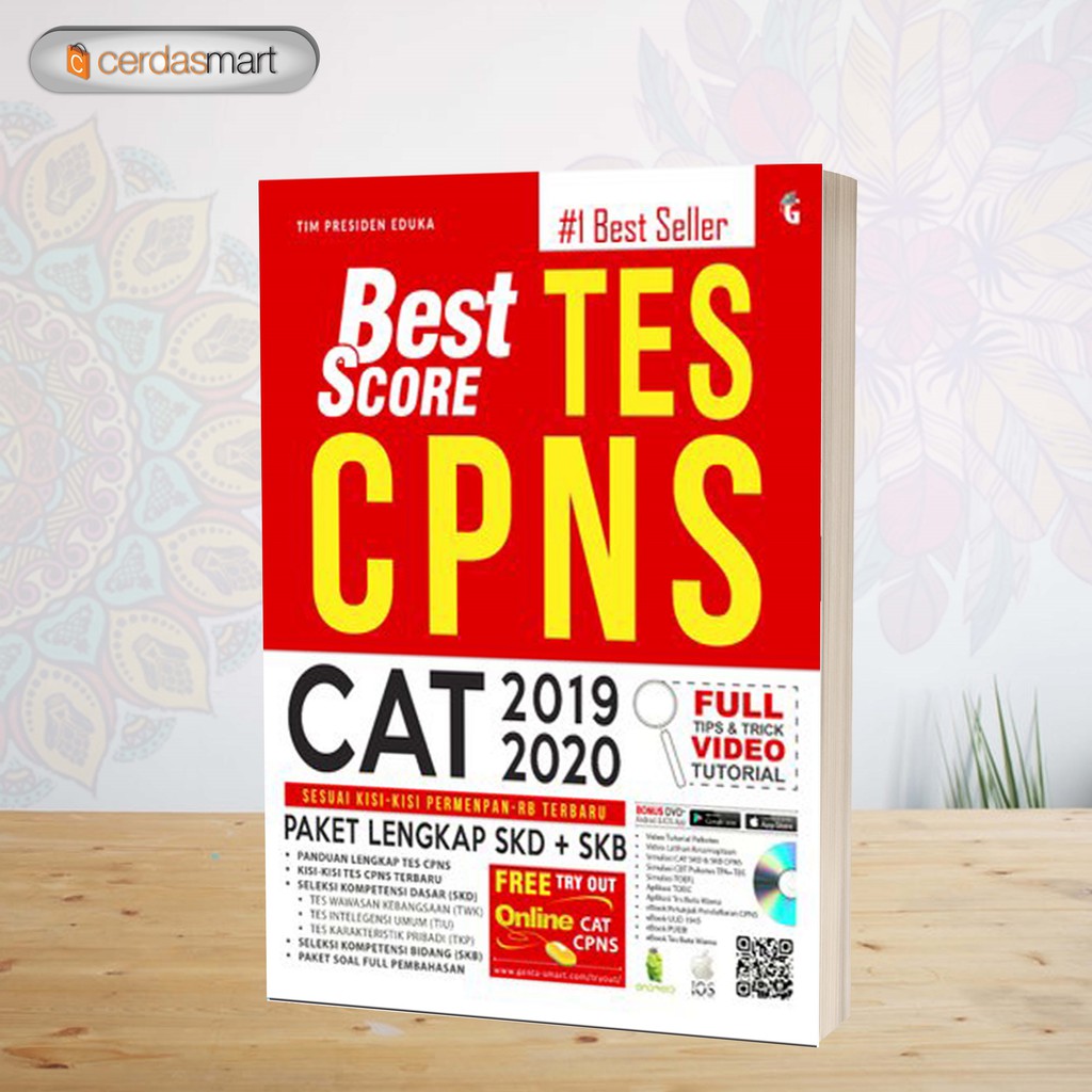 Best Score Tes Cpns Cat 2019 2020 Sesuai Kisi Kisi Permenpar Rb Terbaru Paket Lengkap Skd Skb Shopee Indonesia