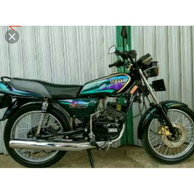 Striping sticker standar lisbody yamaha rx  spesial th- 1996