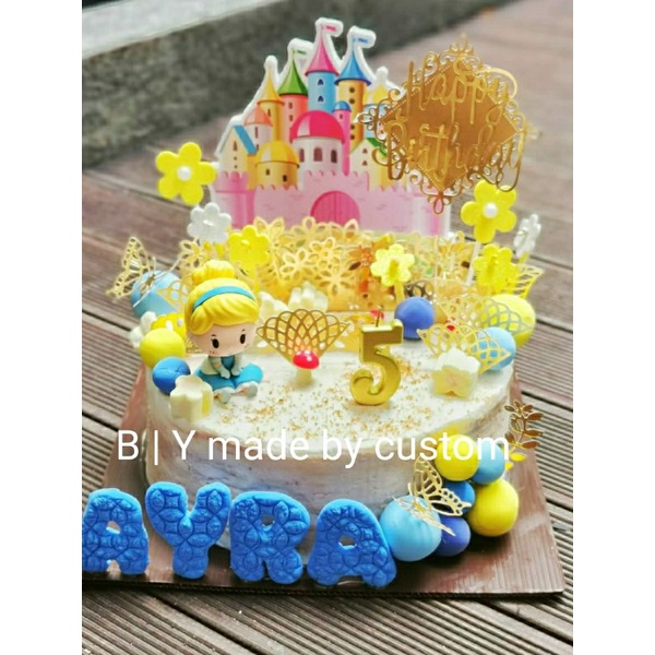 

Kue tart butter cake princess bisa custom