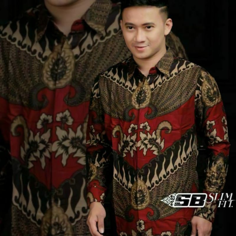 Grosir baju kemeja, L, XL, XXL, XXXL, XXXXL, XXXXXL HEM KEMEJA BATIK PRIA LENGAN panjang TERVIRAL JUMBO BATIK ORIGINAL