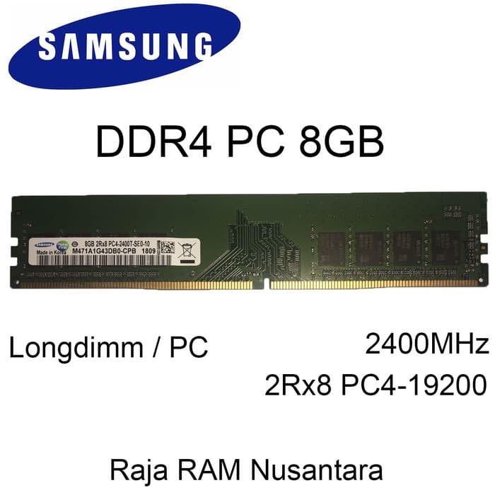 [BARU] RAM / MEMORY SAMSUNG PC DDR4 8GB