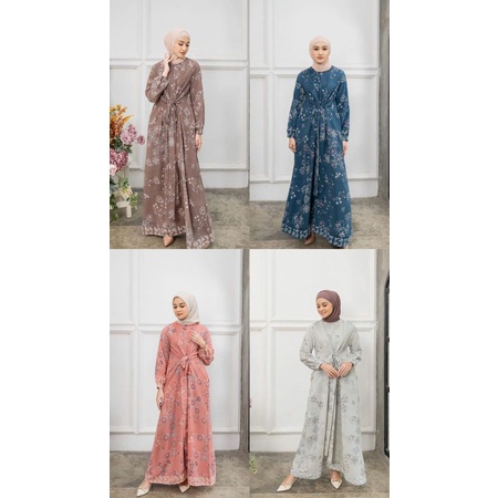 DAHAYU DRESS BROWN BY GEULIS (BROWN S)