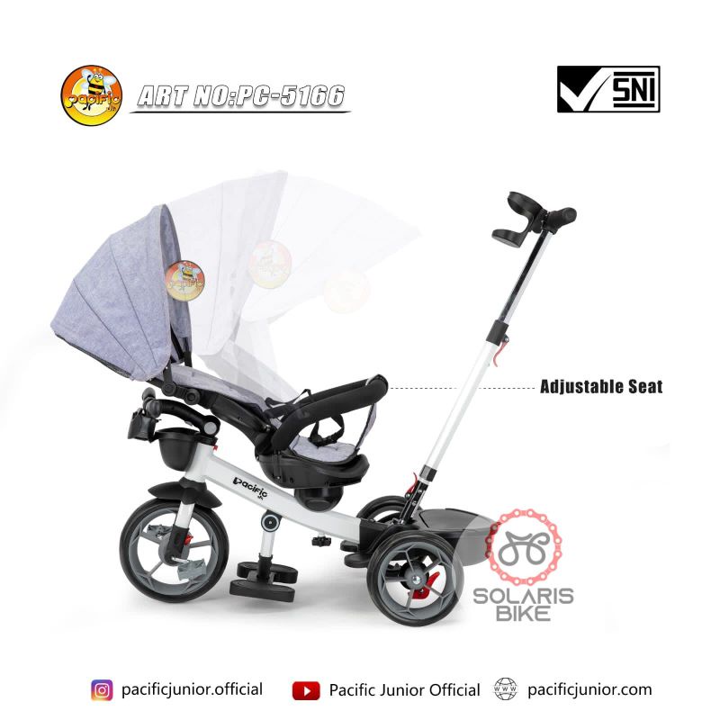 Sepeda Anak Roda Tiga / Stoller Pasific 5166 9952