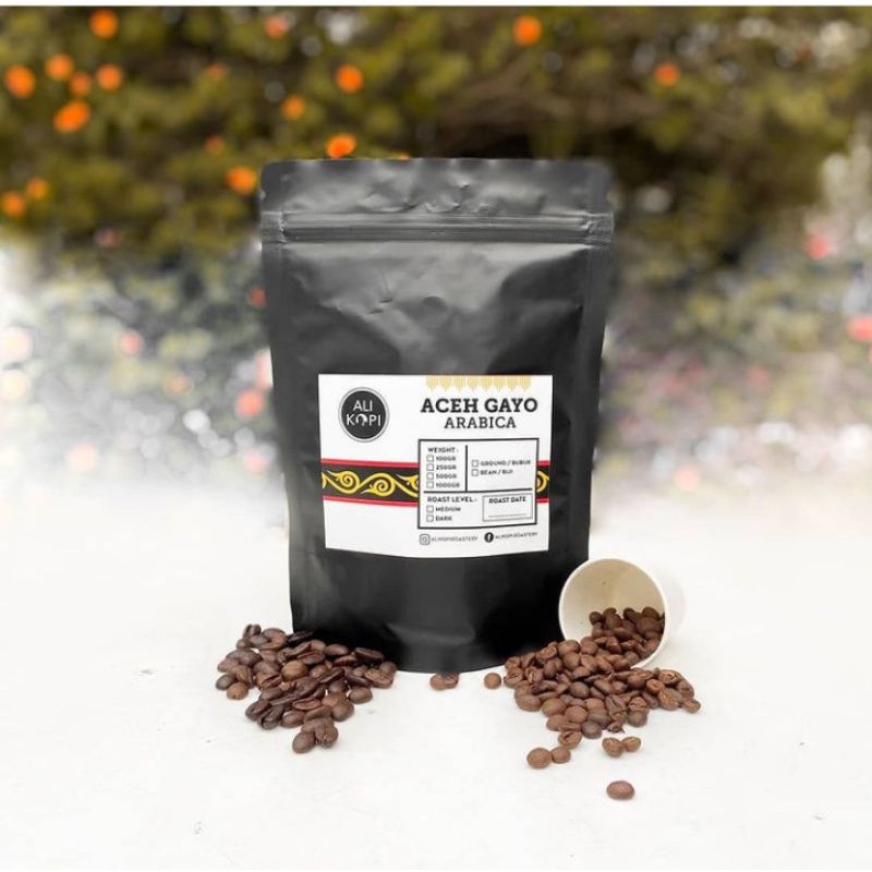 Kopi Beans Aceh Gayo 250gr