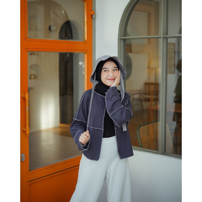 DISKON CAMELIA CARDI - cardi waffle / cardi masakini / cardigan wanita / outer cardigan / outer waffle