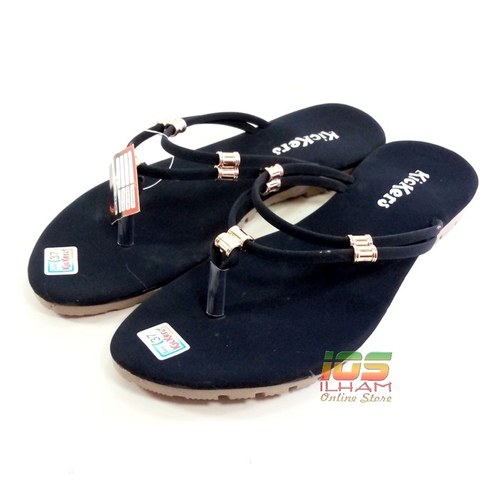 Kickers SLD 01 Sandal Jepit Flat Wanita Size 37-40