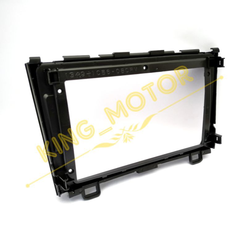 Frame HU Head Unit 9 Inch Android Honda CRV 2008 - 2011 (HITAM GLOSSY)