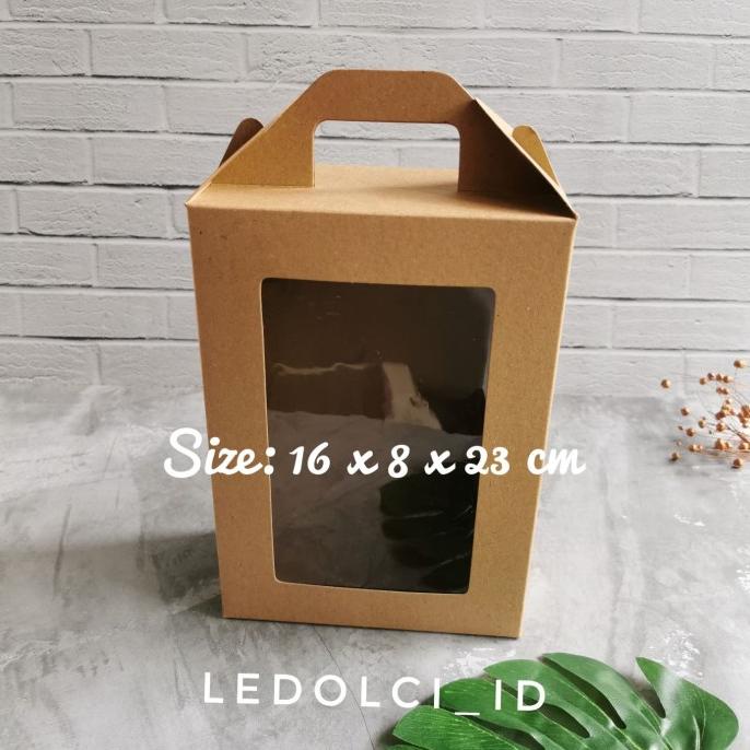 

BOX KOTAK TINGGI BOX TOPLES KOTAK GIFT BOX P 16 X L 8 X T 23 CM ledolci92 Berkualitas