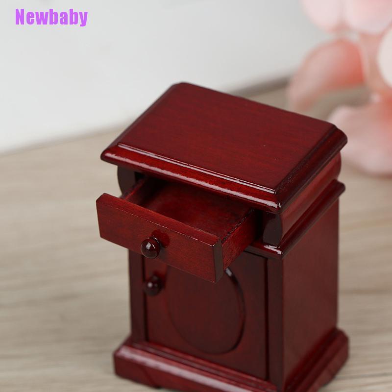 (Newbaby) Mainan Miniatur Ruangan Kayu Skala 1: 12 Untuk Aksesoris Rumah Boneka