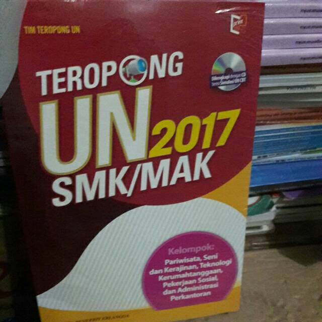 Buku Teropong Un Smk Mak 2017 Dilengkapi Kunci Jawabn Dan Cd