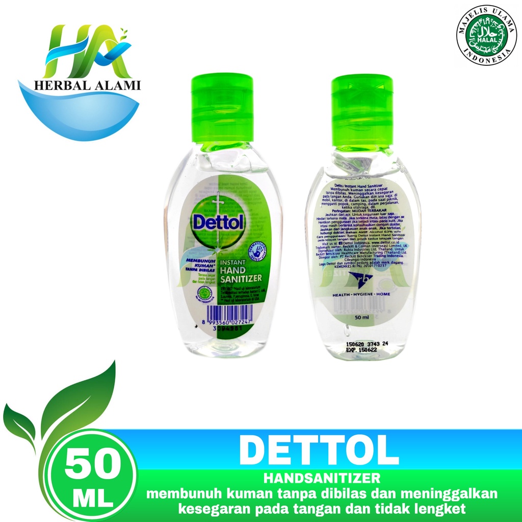 Dettol Hand Sanitizer Original 50 ml