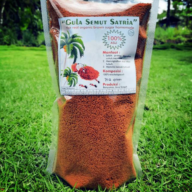 

Gula semut . Brown Sugar .750gram. Gula merah kristal . Gula Jawa Bubuk . Gula semut organik