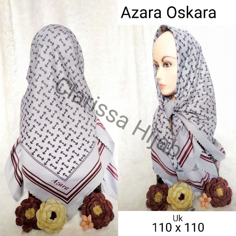 JILBAB SEGI EMPAT AZARA OSKARA MOTIF // SEGI EMPAT MOTIF