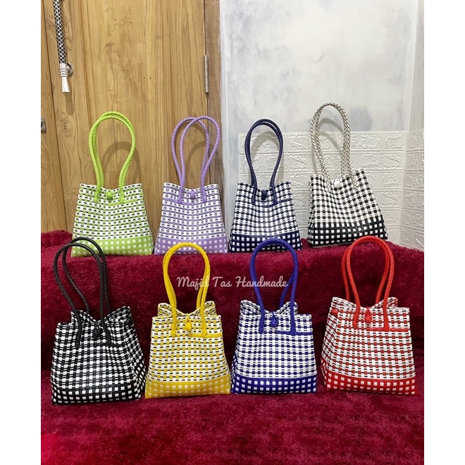 Majid Tas Handmade - Tote Bag Wanita Jali Premium Daffa Tas Anyaman