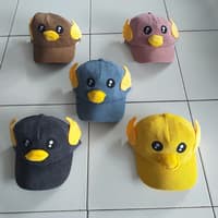 Topi Anak Balita Bebek Bunyi / Topi Baseball Anak Import Bebek Wek Wek