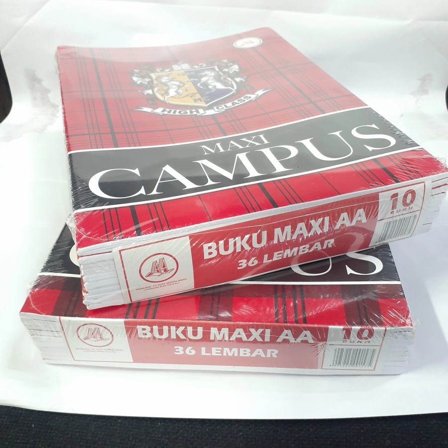 

Buku Tulis AA Maxi Campus 36 Lembar | Ukuran B5