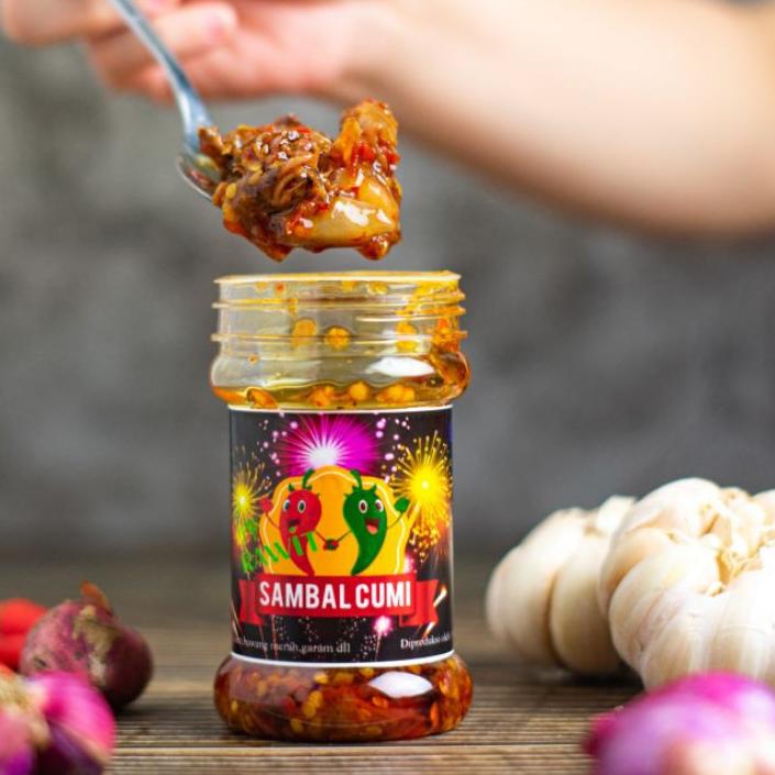 

Sambal Baby Cumi Pedas tjap rawit パ