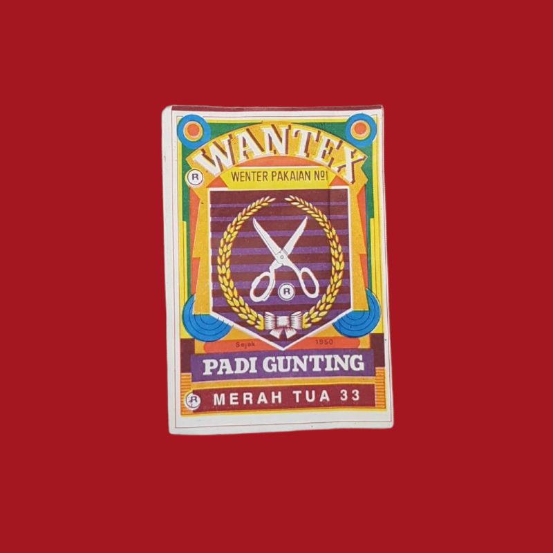 

WANTEX MERAH TUA Wenter Padi Gunting Kain Pakaian Red Dark Textil Permanen Jeans Jins Silk Prakarya Kerajinan Craft Crafting Art Seni Kesenian Kertakes Homestuff Peralatan Perlengkapan Warna Warni Paint Painting Air Pewarna Colorful Colour Color Malang