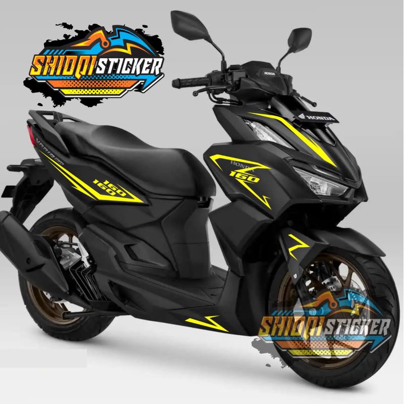 Stiker motor Stiker vario 160 esp Sticker bodi vario 160 hitam lis bodi vario 160 Stiker full bodi v