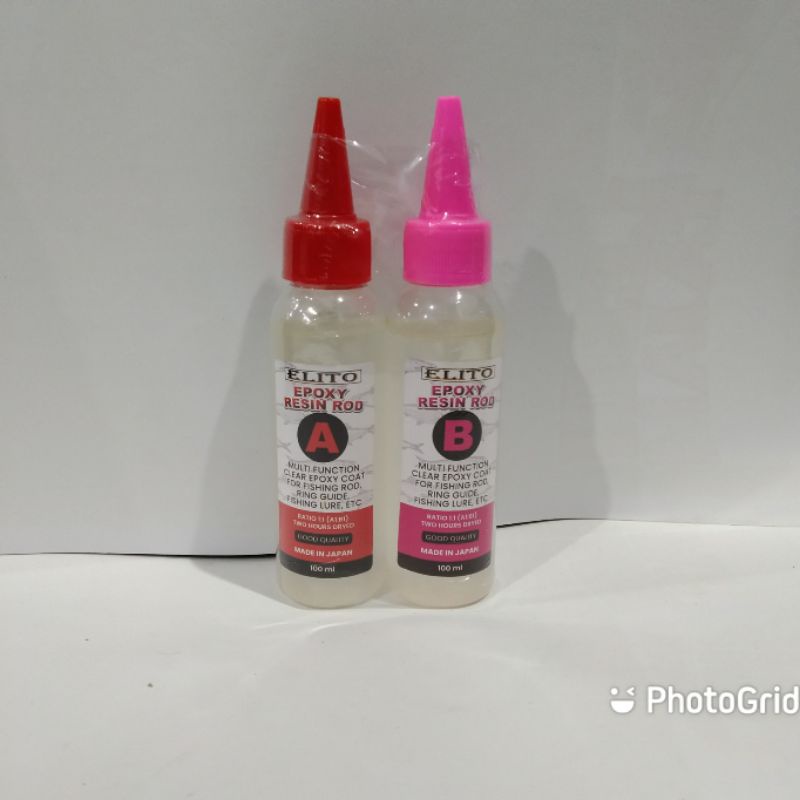 Epoxy Resin Rod Lem Joran Elito 100ml Made in japan