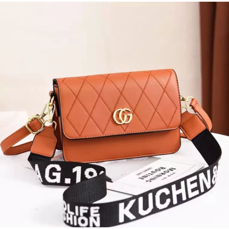 (GD006)Tas Gucci Wanita Terbaru 2021/Tas Branded Import Fashion/Tas Selempang Wanita