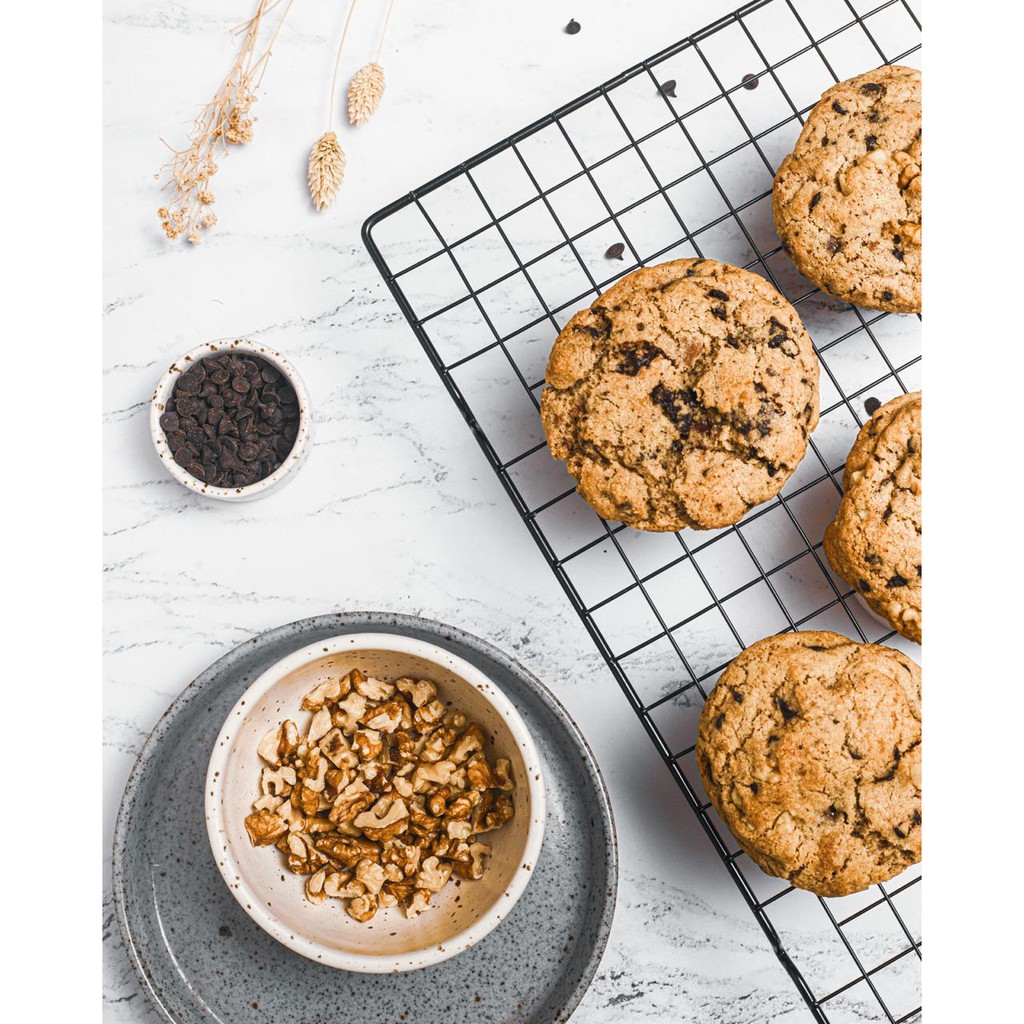 

Chocolate & Walnut Cookies