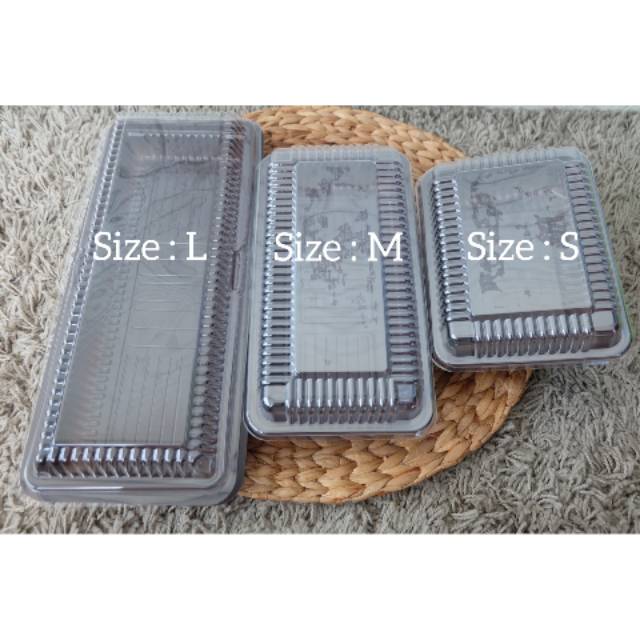 Mika Plastik / Mika Brownis / Lunch Box / Wadah Brownis