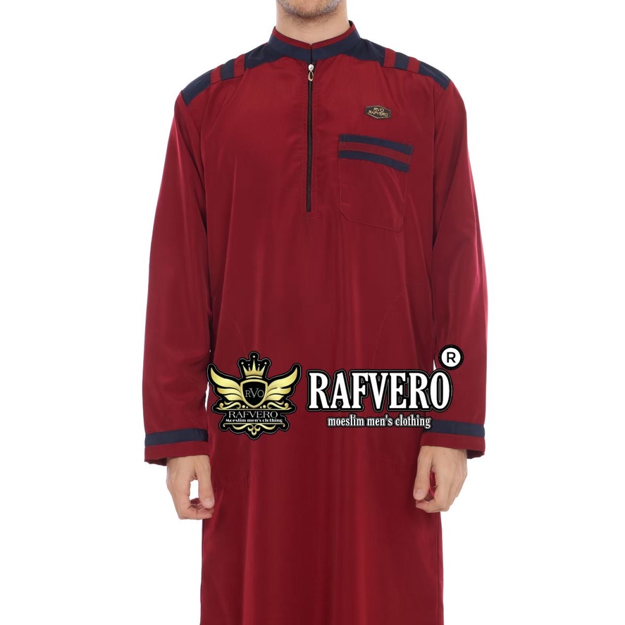 Pakaian Muslim Pria Jubah Gamis Arfan Original Rafvero