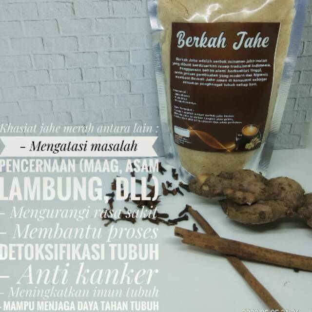 

Jahe merah asli 150ml