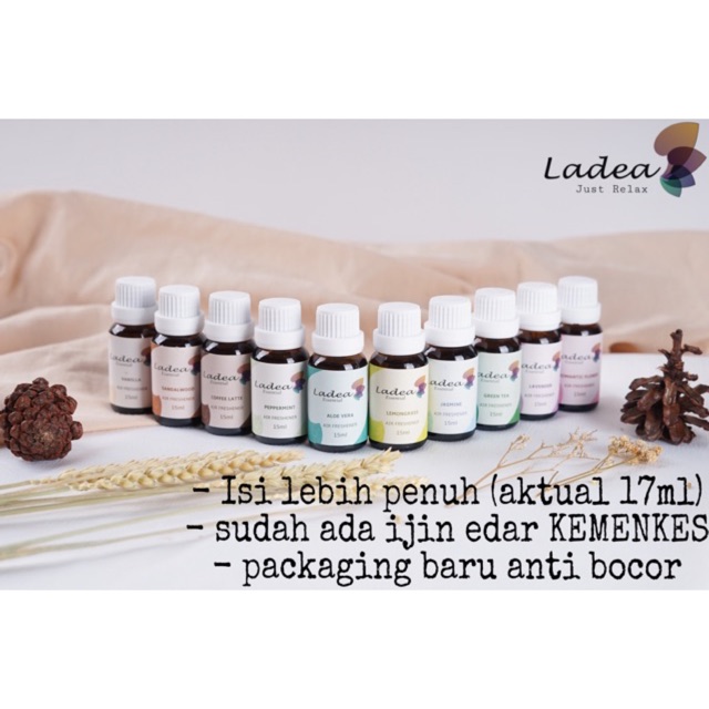 Aromatherapy Oil Diffuser Essential Water Based | Pengharum ruangan | Air Freshener Aroma Terapi 15ml