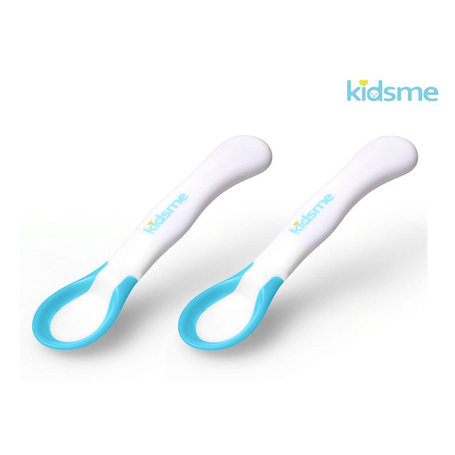 Makassar! Kidsme Ideal Temperature Feeding Spoon 2 pcs