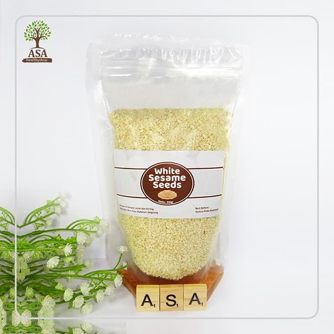 

ds201fs White Sesame Seeds 250 Gram / Biji Wijen Putih Dscscv