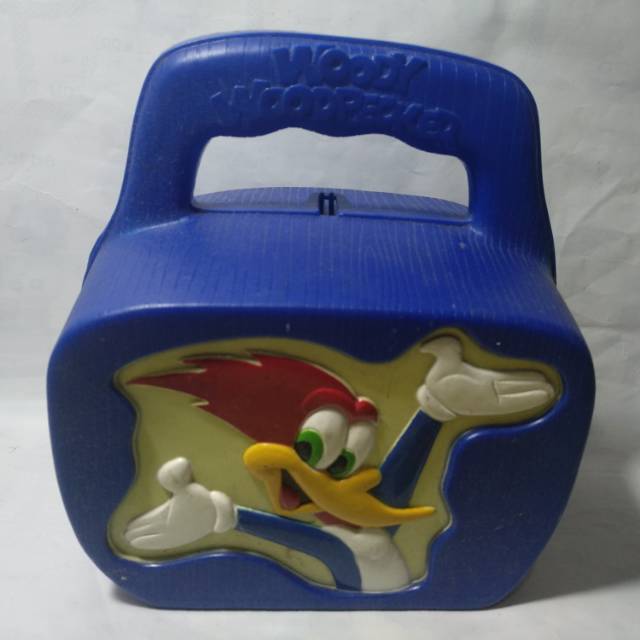 Woody Woodpecker Figure Universal Studio Singapore Meal Box Tempat Makan Rare Toys Jadul Vintage Toy