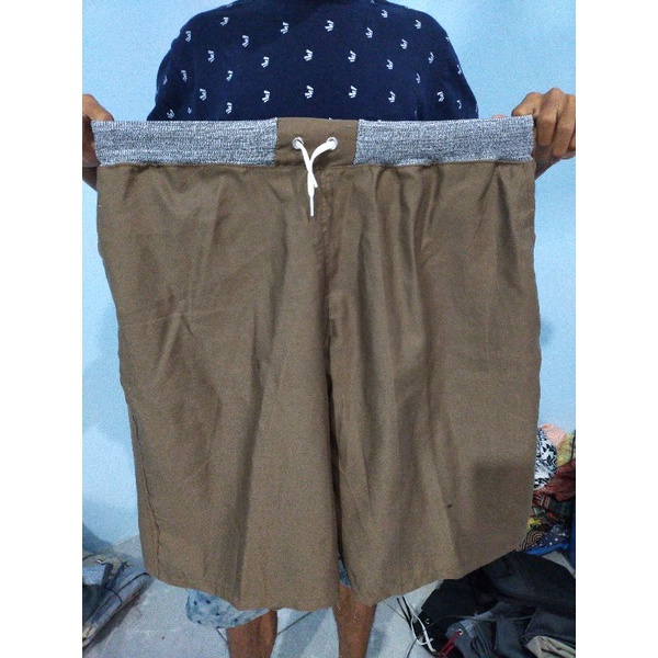 BIG SIZE/JUMBO Celana Chinos Pendek Pria terbaru
