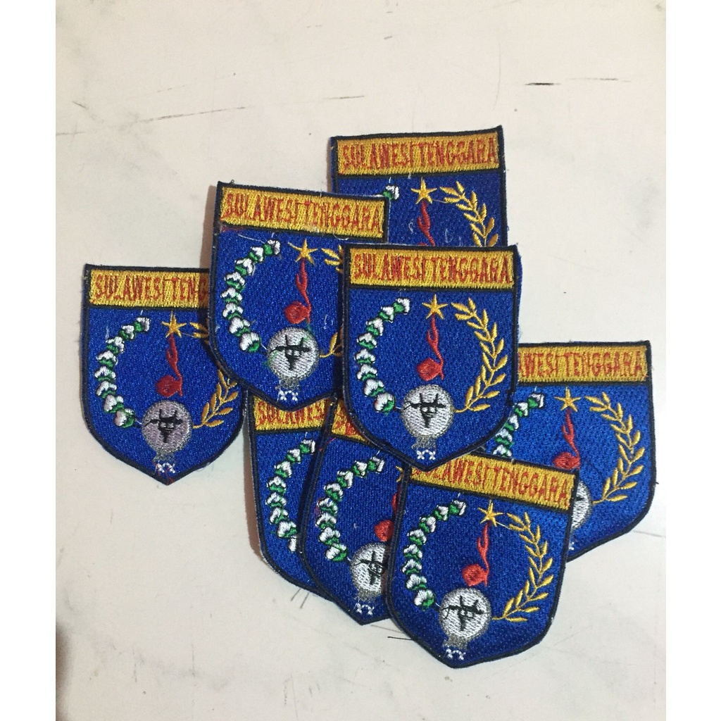 Badge Kwarda Sulawesi Tenggara (bordir)