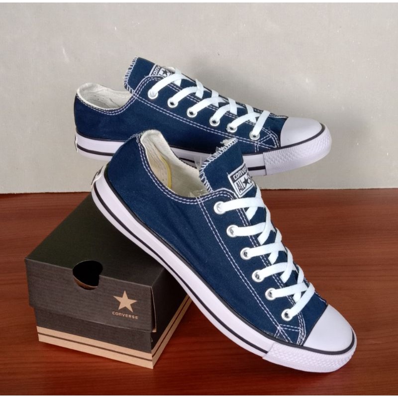 sepatu converse all star classic biru navy all star classic chuck taylor biru navy