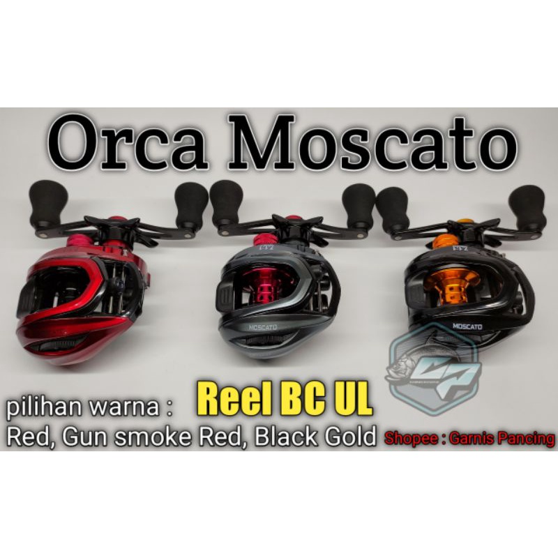 Reel BC ORCA MOSCATO / Bait Casting Reel Ultraligt Fishing