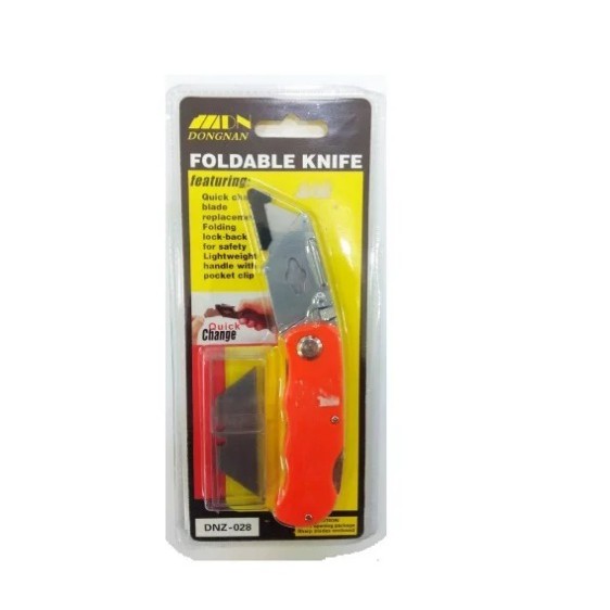 

Folding Knife Pisau Cutter Lipat Kuat Serba Guna Heavy Duty Kater Foldable Knife
