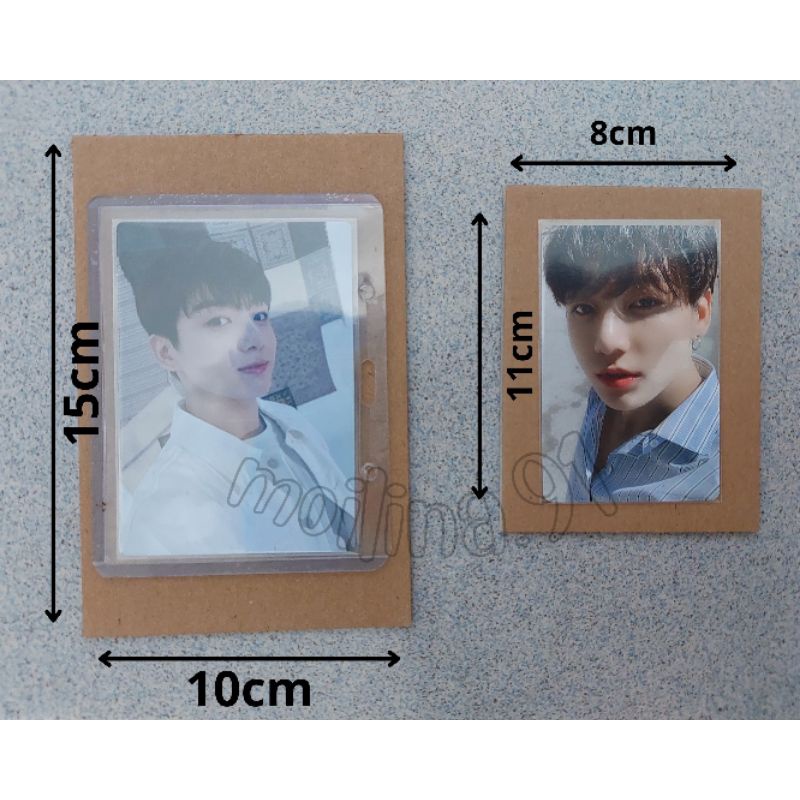 

Yellow Board/Karton Board Packing Photocard