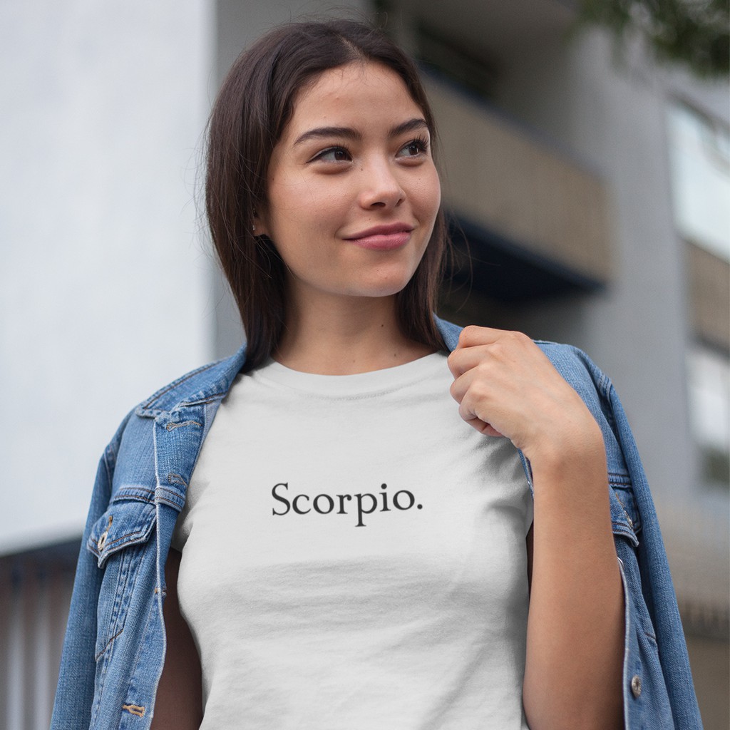 Kaos Zodiak "Scorpio" - Kaos Zodiak/Kaos Zodiak Scorpio/Kaos Sagitarius/Baju Zodiak