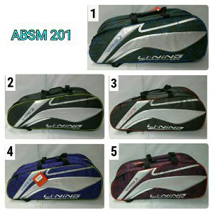 Tas Raket Lining ABSM 201 original Termurah
